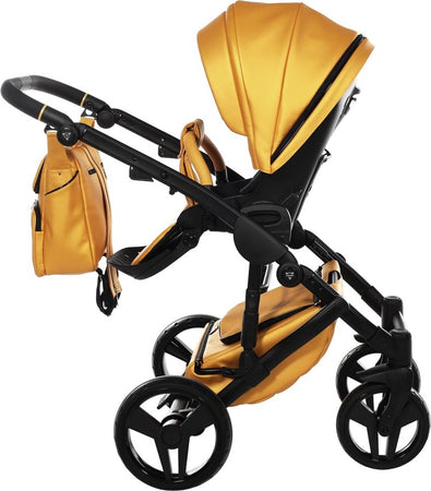 Junama-Diamond-S-Class-V3-3-in-1-Nero/Giallo-Telaio-Nero