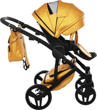 Junama-Diamond-S-Class-V3-3-in-1-Nero/Giallo-Telaio-Nero