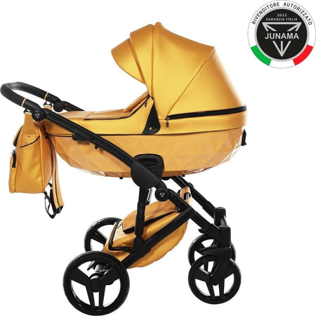 Junama-Diamond-S-Class-V3-3-in-1-Nero/Giallo-Telaio-Nero