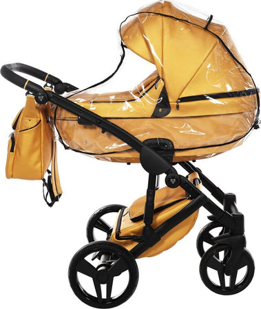 Junama-Diamond-S-Class-V3-3-in-1-Nero/Giallo-Telaio-Nero