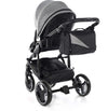 Junama Diamond Superstar 3in1 Pelle/Tessuto Grigio Glitter Navicella Nera Telaio Nero Prima infanzia/Passeggini carrozzine e accessori/Passeggini e carrozzine/Sistemi modulari La Casa Del Bebè - Napoli, Commerciovirtuoso.it