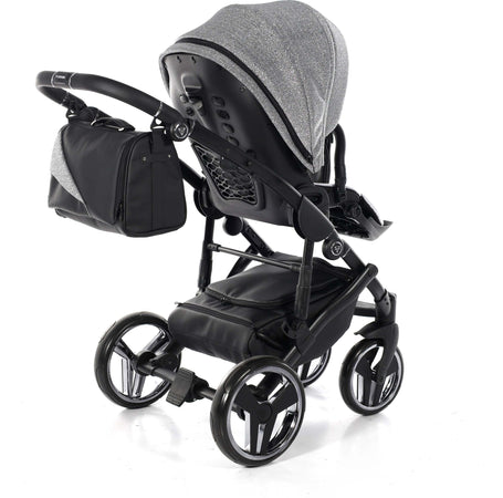 Junama Diamond Superstar 3in1 Pelle/Tessuto Grigio Glitter Navicella Nera Telaio Nero Prima infanzia/Passeggini carrozzine e accessori/Passeggini e carrozzine/Sistemi modulari La Casa Del Bebè - Napoli, Commerciovirtuoso.it