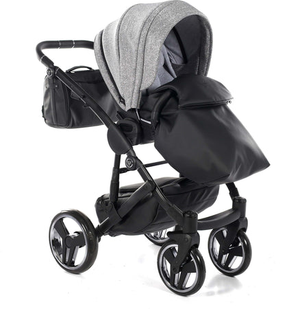 Junama Diamond Superstar 3in1 Pelle/Tessuto Grigio Glitter Navicella Nera Telaio Nero Prima infanzia/Passeggini carrozzine e accessori/Passeggini e carrozzine/Sistemi modulari La Casa Del Bebè - Napoli, Commerciovirtuoso.it
