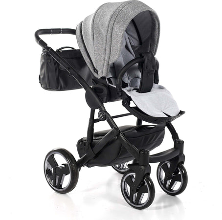 Junama Diamond Superstar 3in1 Pelle/Tessuto Grigio Glitter Navicella Nera Telaio Nero Prima infanzia/Passeggini carrozzine e accessori/Passeggini e carrozzine/Sistemi modulari La Casa Del Bebè - Napoli, Commerciovirtuoso.it