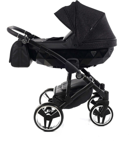 Junama Diamond Superstar 3in1 Pelle/Tessuto Nero Glitter Navicella Nera Telaio Nero Prima infanzia/Passeggini carrozzine e accessori/Passeggini e carrozzine/Sistemi modulari La Casa Del Bebè - Napoli, Commerciovirtuoso.it