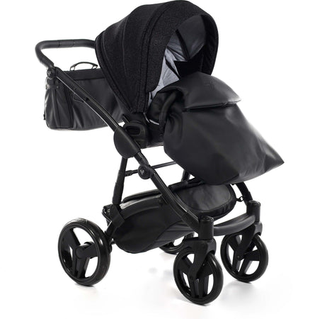 Junama Diamond Superstar 3in1 Pelle/Tessuto Nero Glitter Navicella Nera Telaio Nero Prima infanzia/Passeggini carrozzine e accessori/Passeggini e carrozzine/Sistemi modulari La Casa Del Bebè - Napoli, Commerciovirtuoso.it