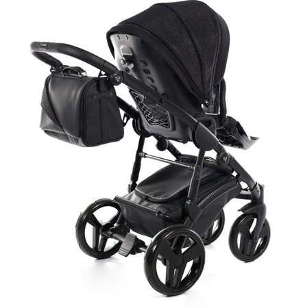 Junama Diamond Superstar 3in1 Pelle/Tessuto Nero Glitter Navicella Nera Telaio Nero Prima infanzia/Passeggini carrozzine e accessori/Passeggini e carrozzine/Sistemi modulari La Casa Del Bebè - Napoli, Commerciovirtuoso.it