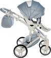 Junama Fluo Italy 3 in 1 Ecopelle Blue/Telaio White Prima infanzia/Passeggini carrozzine e accessori/Passeggini e carrozzine/Sistemi modulari La Casa Del Bebè - Napoli, Commerciovirtuoso.it