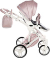 Junama Fluo Italy 3 in 1 Ecopelle Pink/Telaio White Prima infanzia/Passeggini carrozzine e accessori/Passeggini e carrozzine/Sistemi modulari La Casa Del Bebè - Napoli, Commerciovirtuoso.it