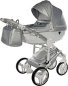 Junama Fluo Italy 3 in 1 Ecopelle Silver/Telaio Grey Prima infanzia/Passeggini carrozzine e accessori/Passeggini e carrozzine/Sistemi modulari La Casa Del Bebè - Napoli, Commerciovirtuoso.it