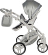 Junama Fluo Italy 3 in 1 Ecopelle Silver/Telaio White Prima infanzia/Passeggini carrozzine e accessori/Passeggini e carrozzine/Sistemi modulari La Casa Del Bebè - Napoli, Commerciovirtuoso.it