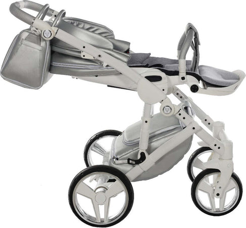 Junama Fluo Italy 3 in 1 Ecopelle Silver/Telaio White Prima infanzia/Passeggini carrozzine e accessori/Passeggini e carrozzine/Sistemi modulari La Casa Del Bebè - Napoli, Commerciovirtuoso.it