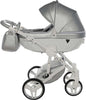 Junama Fluo Italy 3 in 1 Ecopelle Silver/Telaio White Prima infanzia/Passeggini carrozzine e accessori/Passeggini e carrozzine/Sistemi modulari La Casa Del Bebè - Napoli, Commerciovirtuoso.it