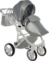 Junama Fluo Italy 3 in 1 Ecopelle Silver/Telaio White Prima infanzia/Passeggini carrozzine e accessori/Passeggini e carrozzine/Sistemi modulari La Casa Del Bebè - Napoli, Commerciovirtuoso.it