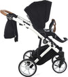 Junama Space V2 3 in 1 Black Telaio Bianco Prima infanzia/Passeggini carrozzine e accessori/Passeggini e carrozzine/Sistemi modulari La Casa Del Bebè - Napoli, Commerciovirtuoso.it