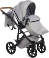 Junama Space V2 3 in 1 Light Grey Telaio Nero Prima infanzia/Passeggini carrozzine e accessori/Passeggini e carrozzine/Sistemi modulari La Casa Del Bebè - Napoli, Commerciovirtuoso.it