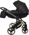 Junama Starry Night 3 in 1 Tessuto Nero Telaio Oro Giallo Dettagli Nero Ecopelle Prima infanzia/Passeggini carrozzine e accessori/Passeggini e carrozzine/Sistemi modulari La Casa Del Bebè - Napoli, Commerciovirtuoso.it