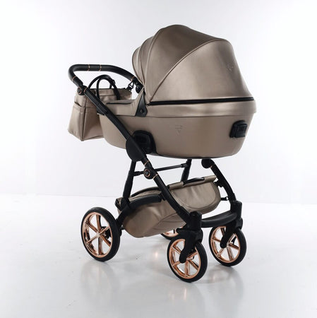 Junama Termo Eko V2 3 in 1 Ecopelle Beige Telaio Nero con anelli e cerchi Oro Rosa Prima infanzia/Passeggini carrozzine e accessori/Passeggini e carrozzine/Sistemi modulari La Casa Del Bebè - Napoli, Commerciovirtuoso.it