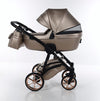 Junama Termo Eko V2 3 in 1 Ecopelle Beige Telaio Nero con anelli e cerchi Oro Rosa Prima infanzia/Passeggini carrozzine e accessori/Passeggini e carrozzine/Sistemi modulari La Casa Del Bebè - Napoli, Commerciovirtuoso.it
