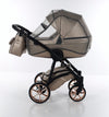 Junama Termo Eko V2 3 in 1 Ecopelle Beige Telaio Nero con anelli e cerchi Oro Rosa Prima infanzia/Passeggini carrozzine e accessori/Passeggini e carrozzine/Sistemi modulari La Casa Del Bebè - Napoli, Commerciovirtuoso.it