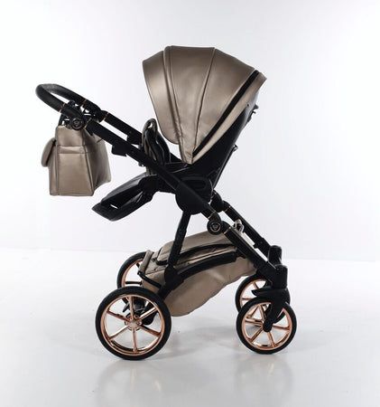 Junama Termo Eko V2 3 in 1 Ecopelle Beige Telaio Nero con anelli e cerchi Oro Rosa Prima infanzia/Passeggini carrozzine e accessori/Passeggini e carrozzine/Sistemi modulari La Casa Del Bebè - Napoli, Commerciovirtuoso.it