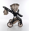 Junama Termo Eko V2 3 in 1 Ecopelle Beige Telaio Nero con anelli e cerchi Oro Rosa Prima infanzia/Passeggini carrozzine e accessori/Passeggini e carrozzine/Sistemi modulari La Casa Del Bebè - Napoli, Commerciovirtuoso.it
