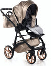 Junama Termo Eko V2 3 in 1 Ecopelle Beige Telaio Nero con anelli e cerchi Oro Rosa Prima infanzia/Passeggini carrozzine e accessori/Passeggini e carrozzine/Sistemi modulari La Casa Del Bebè - Napoli, Commerciovirtuoso.it