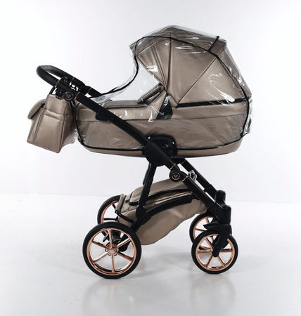 Junama Termo Eko V2 3 in 1 Ecopelle Beige Telaio Nero con anelli e cerchi Oro Rosa Prima infanzia/Passeggini carrozzine e accessori/Passeggini e carrozzine/Sistemi modulari La Casa Del Bebè - Napoli, Commerciovirtuoso.it
