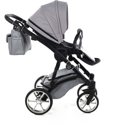 Junama Termo Mix V2 3 in 1 Ecopelle/Tessuto Silver Telaio Nero con anelli e cerchi Silver Prima infanzia/Passeggini carrozzine e accessori/Passeggini e carrozzine/Sistemi modulari La Casa Del Bebè - Napoli, Commerciovirtuoso.it