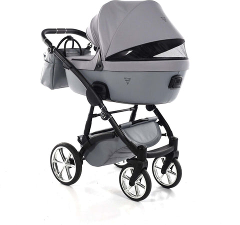 Junama Termo Mix V2 3 in 1 Ecopelle/Tessuto Silver Telaio Nero con anelli e cerchi Silver Prima infanzia/Passeggini carrozzine e accessori/Passeggini e carrozzine/Sistemi modulari La Casa Del Bebè - Napoli, Commerciovirtuoso.it