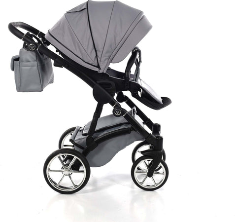 Junama Termo Mix V2 3 in 1 Ecopelle/Tessuto Silver Telaio Nero con anelli e cerchi Silver Prima infanzia/Passeggini carrozzine e accessori/Passeggini e carrozzine/Sistemi modulari La Casa Del Bebè - Napoli, Commerciovirtuoso.it