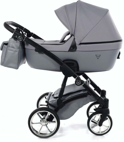 Junama Termo Mix V2 3 in 1 Ecopelle/Tessuto Silver Telaio Nero con anelli e cerchi Silver Prima infanzia/Passeggini carrozzine e accessori/Passeggini e carrozzine/Sistemi modulari La Casa Del Bebè - Napoli, Commerciovirtuoso.it