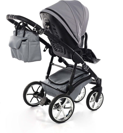 Junama Termo Mix V2 3 in 1 Ecopelle/Tessuto Silver Telaio Nero con anelli e cerchi Silver Prima infanzia/Passeggini carrozzine e accessori/Passeggini e carrozzine/Sistemi modulari La Casa Del Bebè - Napoli, Commerciovirtuoso.it