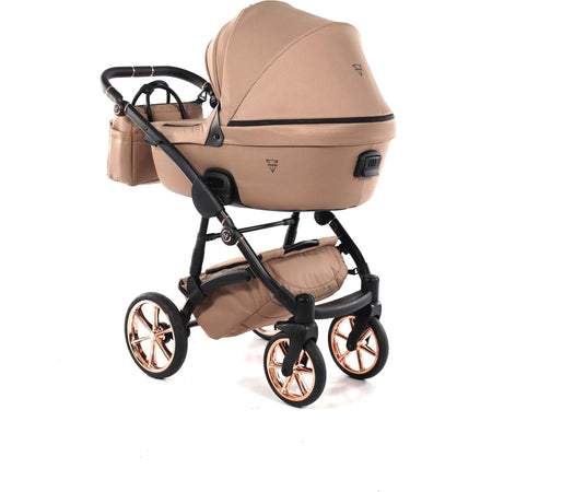 Junama Termo Tex V2 3 in 1 Tessuto Beige Telaio Nero con anelli e cerchi Oro Rosa Prima infanzia/Passeggini carrozzine e accessori/Passeggini e carrozzine/Passeggini da Jogging La Casa Del Bebè - Napoli, Commerciovirtuoso.it