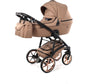 Junama Termo Tex V2 3 in 1 Tessuto Beige Telaio Nero con anelli e cerchi Oro Rosa Prima infanzia/Passeggini carrozzine e accessori/Passeggini e carrozzine/Passeggini da Jogging La Casa Del Bebè - Napoli, Commerciovirtuoso.it