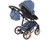 Junama Termo Tex V2 3 in 1 Tessuto Dark Blue Telaio Nero con anelli e cerchi Oro Rosa Prima infanzia/Passeggini carrozzine e accessori/Passeggini e carrozzine/Sistemi modulari La Casa Del Bebè - Napoli, Commerciovirtuoso.it