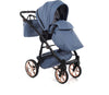 Junama Termo Tex V2 3 in 1 Tessuto Dark Blue Telaio Nero con anelli e cerchi Oro Rosa Prima infanzia/Passeggini carrozzine e accessori/Passeggini e carrozzine/Sistemi modulari La Casa Del Bebè - Napoli, Commerciovirtuoso.it