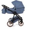 Junama Termo Tex V2 3 in 1 Tessuto Dark Blue Telaio Nero con anelli e cerchi Oro Rosa Prima infanzia/Passeggini carrozzine e accessori/Passeggini e carrozzine/Sistemi modulari La Casa Del Bebè - Napoli, Commerciovirtuoso.it