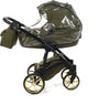 Junama Termo Tex V2 3 in 1 Tessuto Olive Telaio Nero con anelli e cerchi Oro Giallo Prima infanzia/Passeggini carrozzine e accessori/Passeggini e carrozzine/Sistemi modulari La Casa Del Bebè - Napoli, Commerciovirtuoso.it