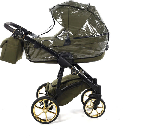 Junama Termo Tex V2 3 in 1 Tessuto Olive Telaio Nero con anelli e cerchi Oro Giallo Prima infanzia/Passeggini carrozzine e accessori/Passeggini e carrozzine/Sistemi modulari La Casa Del Bebè - Napoli, Commerciovirtuoso.it