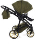 Junama Termo Tex V2 3 in 1 Tessuto Olive Telaio Nero con anelli e cerchi Oro Giallo Prima infanzia/Passeggini carrozzine e accessori/Passeggini e carrozzine/Sistemi modulari La Casa Del Bebè - Napoli, Commerciovirtuoso.it