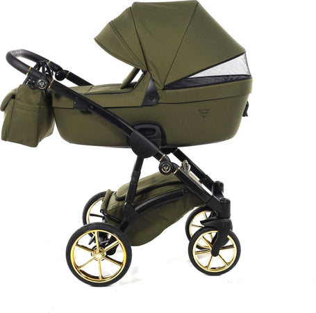 Junama Termo Tex V2 3 in 1 Tessuto Olive Telaio Nero con anelli e cerchi Oro Giallo Prima infanzia/Passeggini carrozzine e accessori/Passeggini e carrozzine/Sistemi modulari La Casa Del Bebè - Napoli, Commerciovirtuoso.it