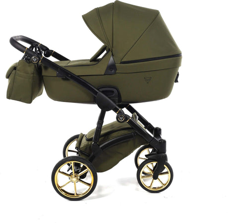 Junama Termo Tex V2 3 in 1 Tessuto Olive Telaio Nero con anelli e cerchi Oro Giallo Prima infanzia/Passeggini carrozzine e accessori/Passeggini e carrozzine/Sistemi modulari La Casa Del Bebè - Napoli, Commerciovirtuoso.it