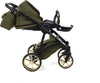 Junama Termo Tex V2 3 in 1 Tessuto Olive Telaio Nero con anelli e cerchi Oro Giallo Prima infanzia/Passeggini carrozzine e accessori/Passeggini e carrozzine/Sistemi modulari La Casa Del Bebè - Napoli, Commerciovirtuoso.it