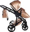 Junama Trio S-CLASS 3 in 1 Nero/Champagne Telaio Nero Prima infanzia/Passeggini carrozzine e accessori/Passeggini e carrozzine/Sistemi modulari La Casa Del Bebè - Napoli, Commerciovirtuoso.it