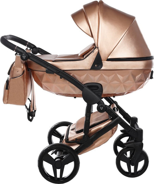 Junama Trio S-CLASS 3 in 1 Nero/Champagne Telaio Nero Prima infanzia/Passeggini carrozzine e accessori/Passeggini e carrozzine/Sistemi modulari La Casa Del Bebè - Napoli, Commerciovirtuoso.it