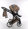 Junama Velur Italy 3 in 1 Beige Telaio Nero dettagli Argento Prima infanzia/Passeggini carrozzine e accessori/Passeggini e carrozzine/Sistemi modulari La Casa Del Bebè - Napoli, Commerciovirtuoso.it