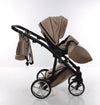 Junama Velur Italy 3 in 1 Beige Telaio Nero dettagli Argento Prima infanzia/Passeggini carrozzine e accessori/Passeggini e carrozzine/Sistemi modulari La Casa Del Bebè - Napoli, Commerciovirtuoso.it