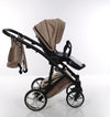 Junama Velur Italy 3 in 1 Beige Telaio Nero dettagli Argento Prima infanzia/Passeggini carrozzine e accessori/Passeggini e carrozzine/Sistemi modulari La Casa Del Bebè - Napoli, Commerciovirtuoso.it
