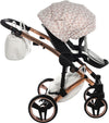 Junama Zebra 3 in 1 Bianco e Telaio Oro Rosa Prima infanzia/Passeggini carrozzine e accessori/Passeggini e carrozzine/Sistemi modulari La Casa Del Bebè - Napoli, Commerciovirtuoso.it